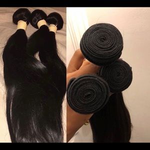 Human hair 3 bundles 16”18”20”,300gr